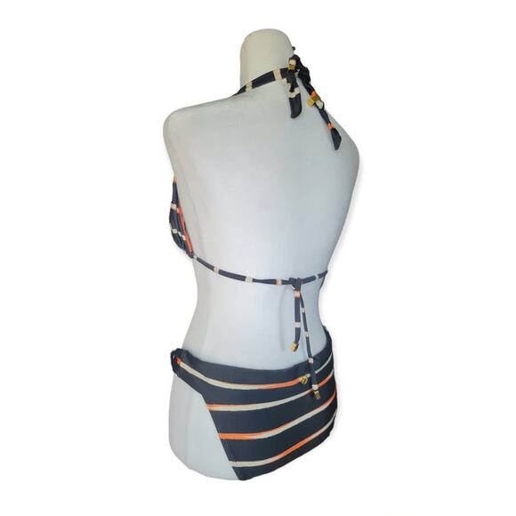 Vix Paula Hermanny Striped Bikini Swimsuit | Designer Swimwear for Women - Picture 4 of 13